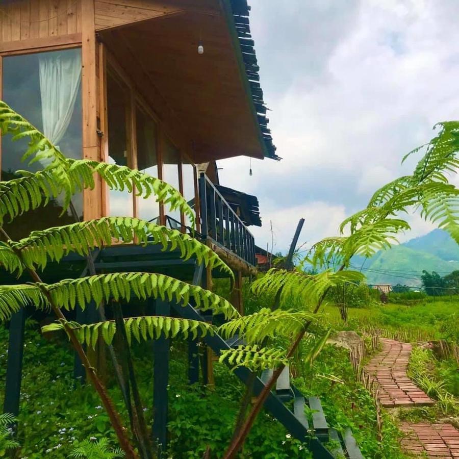 ホテル Comlam Eco House サパ エクステリア 写真