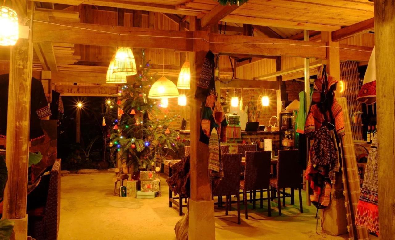 ホテル Comlam Eco House サパ エクステリア 写真