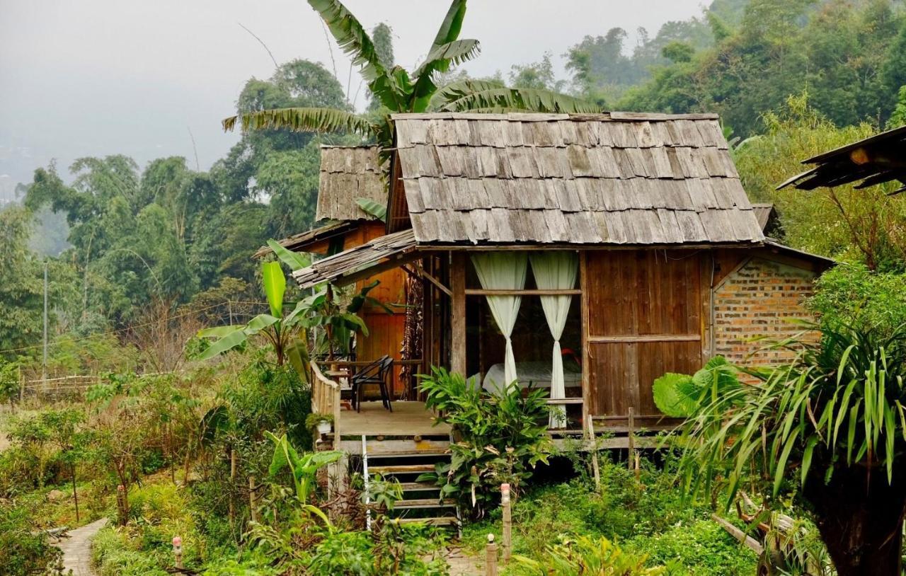 ホテル Comlam Eco House サパ エクステリア 写真